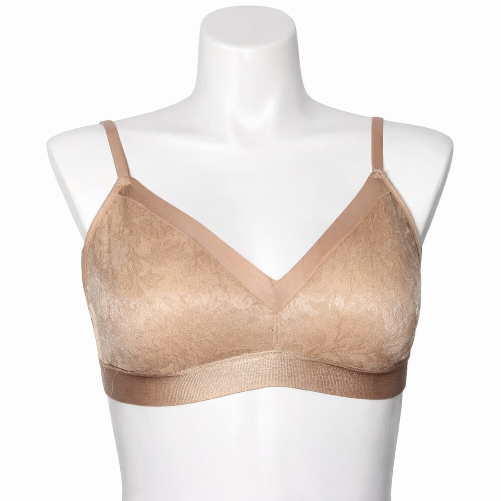 SOMA Lightest Lift Wireless Tan Bra Size 40C